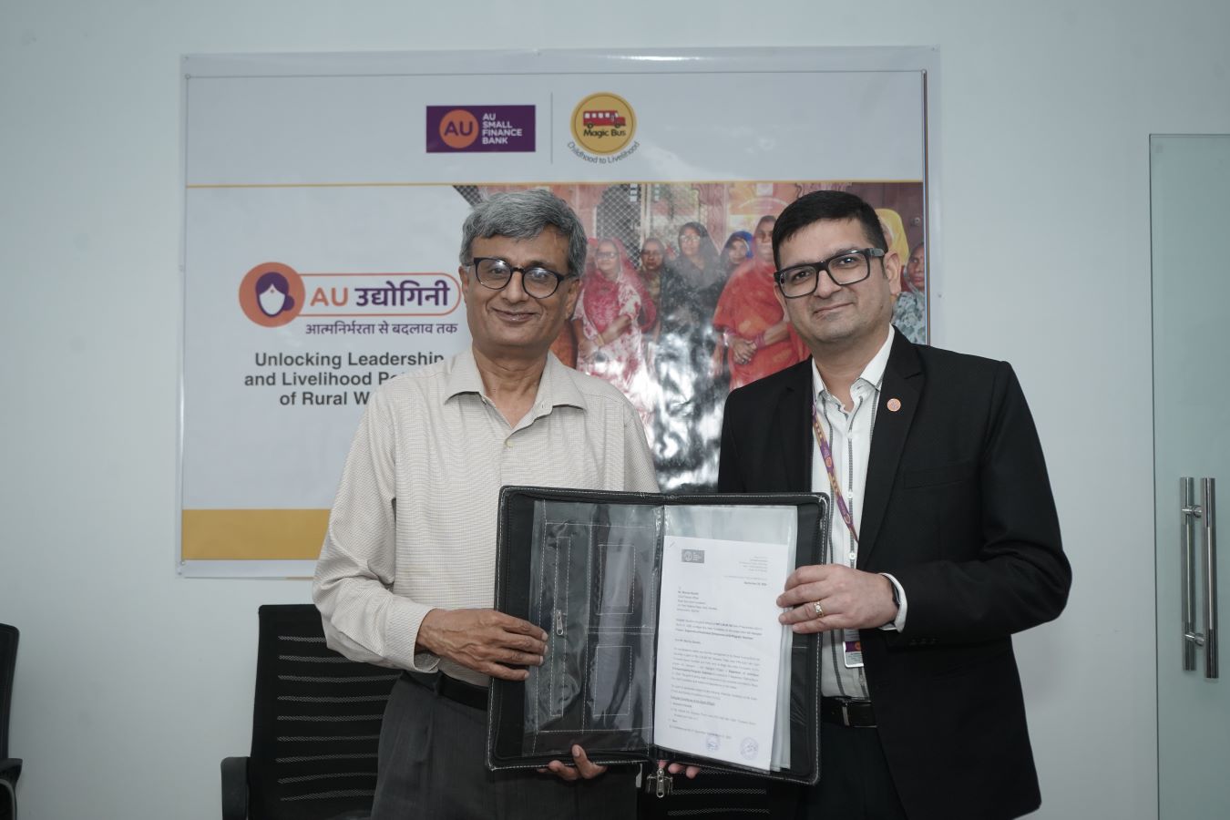 AU SFB Partners With Magic Bus India Foundation To Nurture Women Entrepreneurs